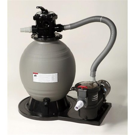 BLUE WAVE PRODUCTS 18&apos;&apos; SandMan Sand Filter with 1 HP Pump BL478327